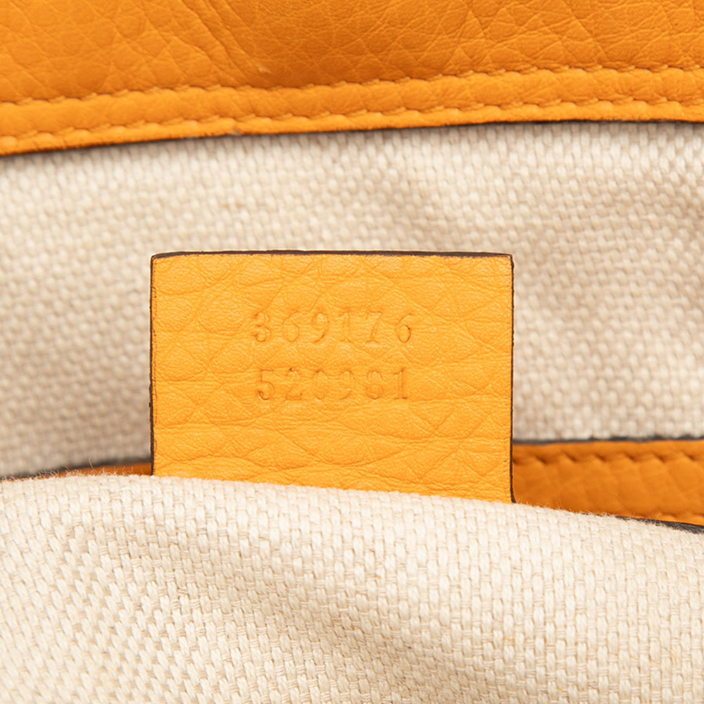 Pre-Loved Gucci Small Calfskin Soho Cellarius Satchel - Picture 6 of 8